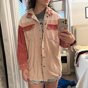 Target Women's Red and Cream Utility Jacket